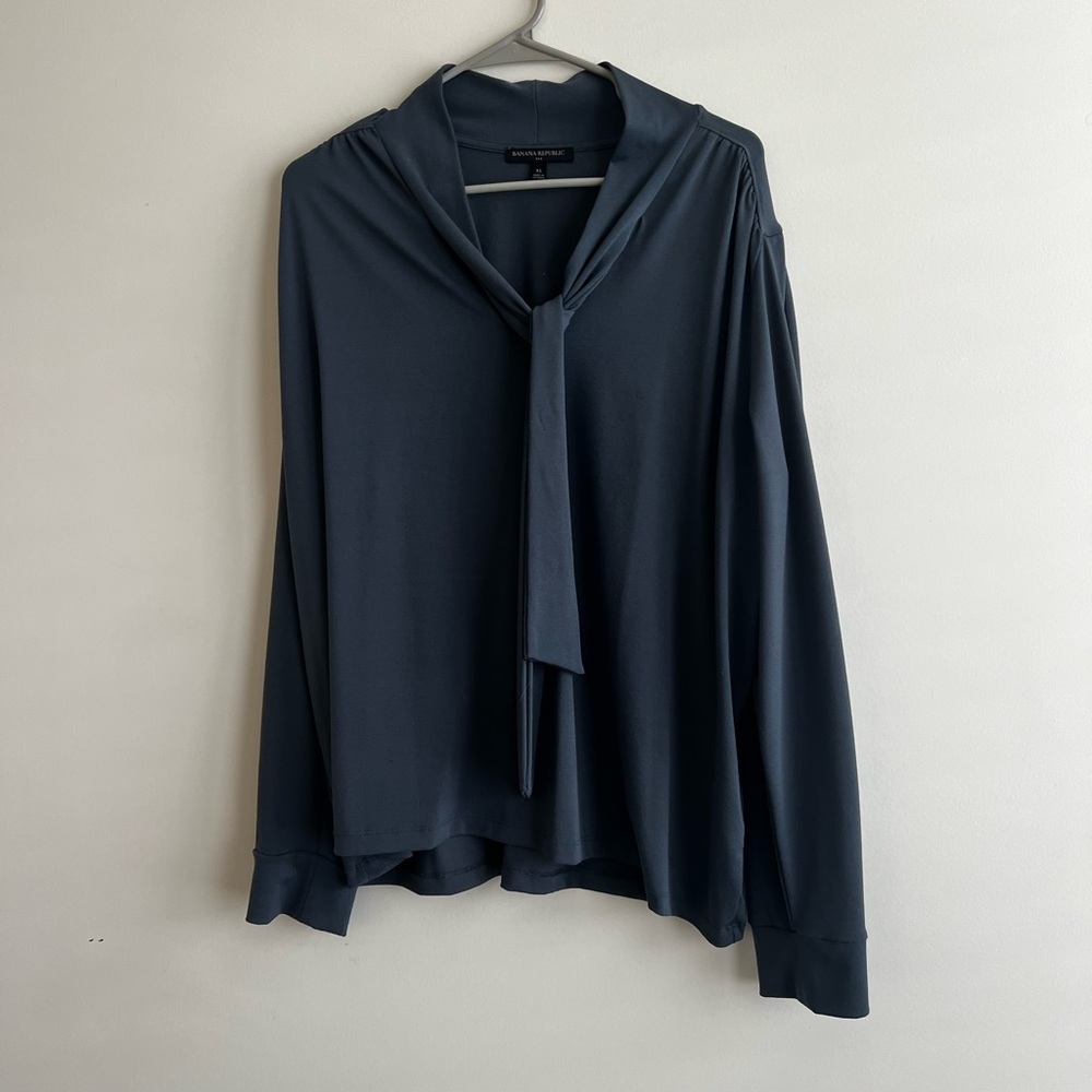 Banana Republic Navy Blue Women's Top